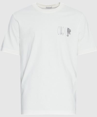 Moncler T-shirts 8C00043 89AJS White